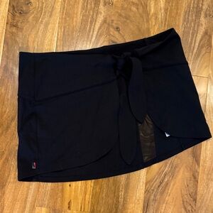 SPANX Black Swim Skirt